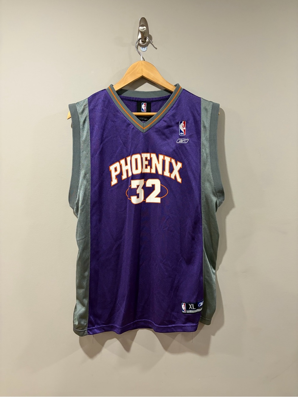 Amar’e Stoudemire Phoenix Suns #32 Reebok NBA Jersey – Purple – XL 18/20